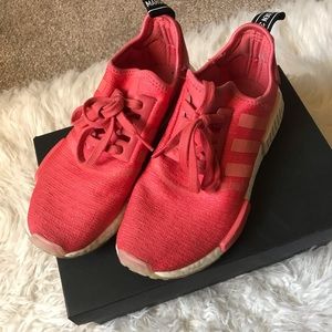 Authentic Pink Adidas NMDs